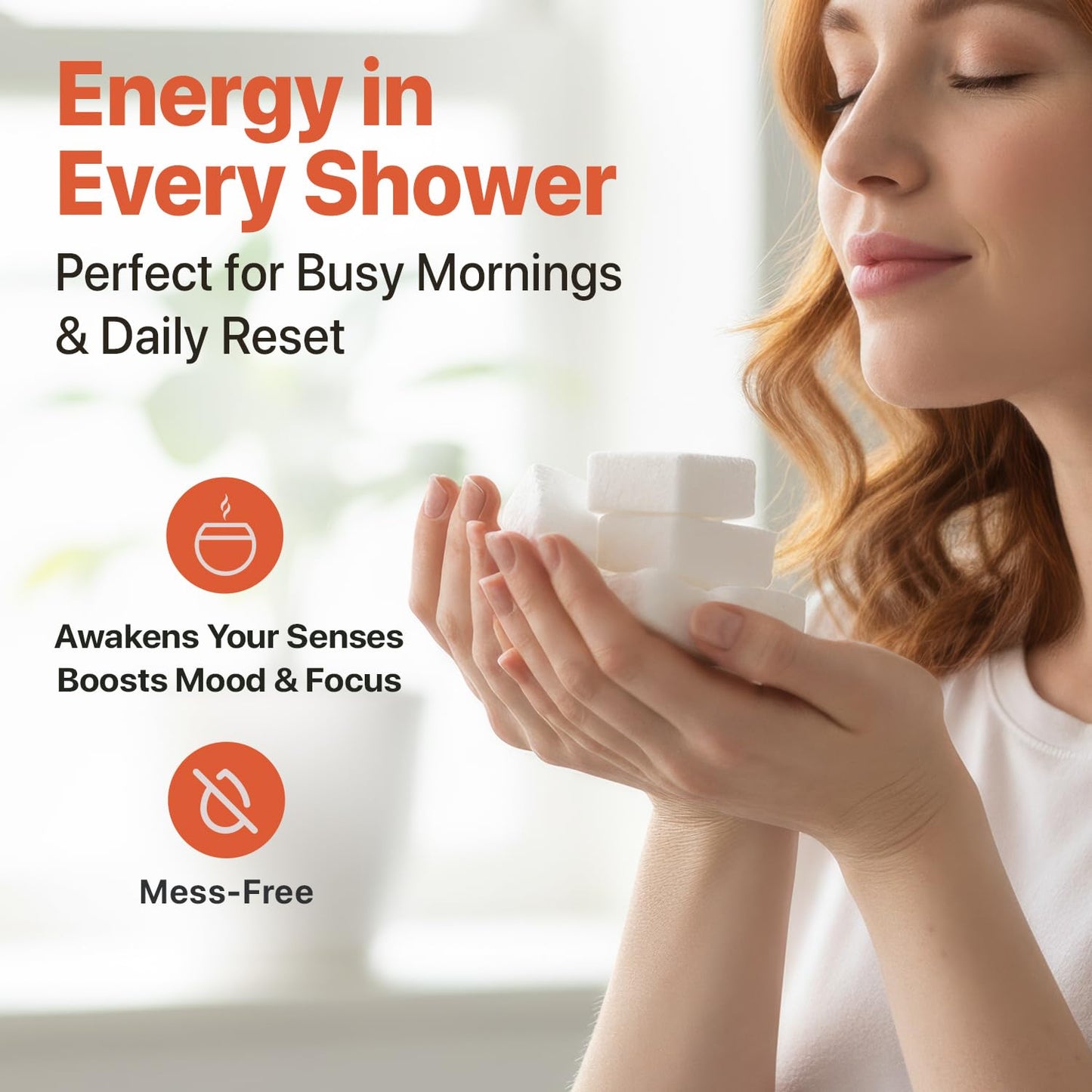 Shower Steamers Aromatherapy - USA Made with Natural Ingredients & Citrus Essential Oil, Long Lasting Shower Bombs for Energy Boost, Gift Set Beauty and Personal Care Beauty by Earth