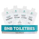 100 Hotel Soap & Bulk Toiletries Packets - Travel Essentials for BnB Hosts & Guests - Hotel Shampoo & Conditioner Supplies for Guests, Hotel Beauty & Personal Care Avistar