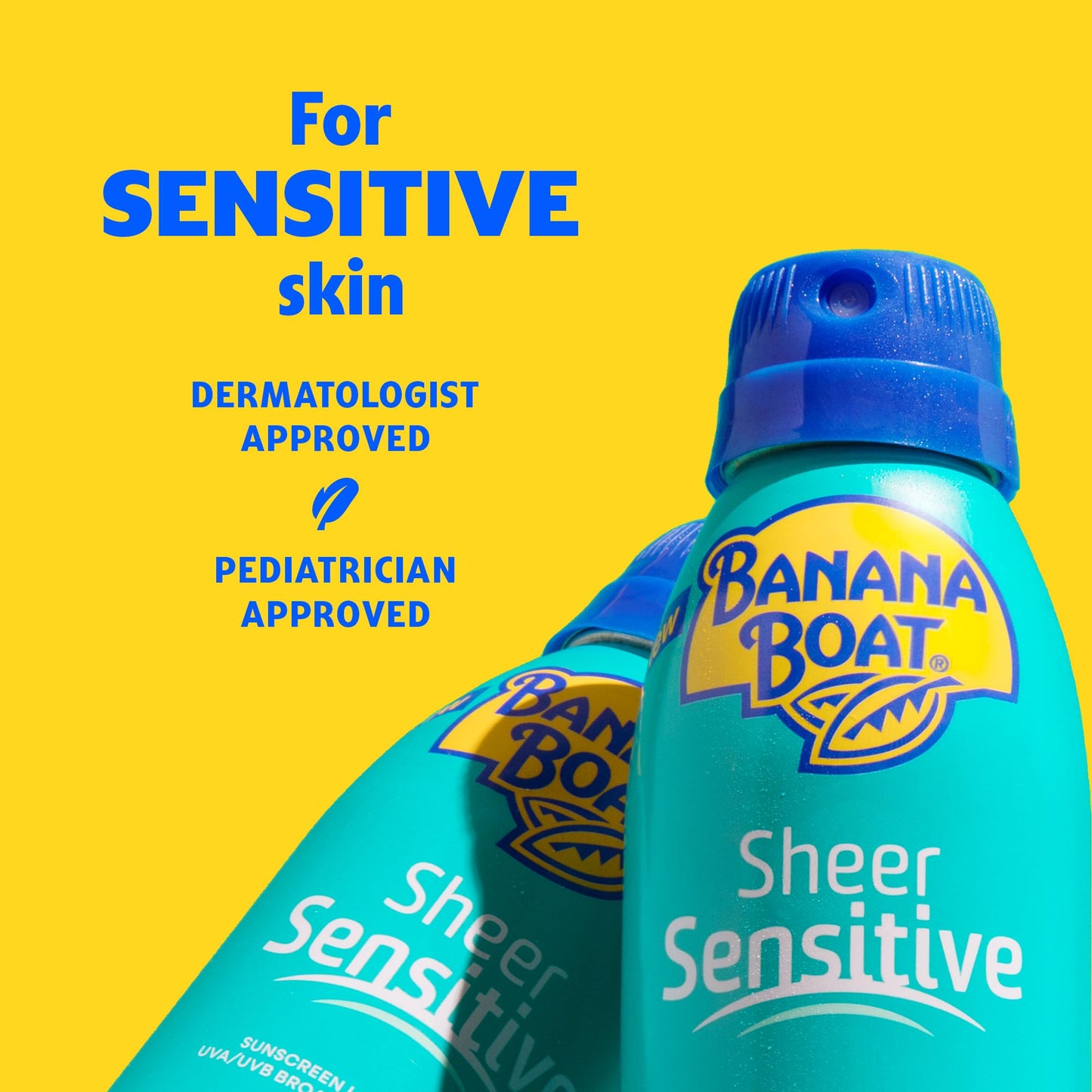 Banana Boat Sheer Sensitive Body Spray, SPF 50, 6oz Beauty & Personal Care Banana Boat