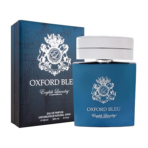 English Laundry Oxford Bleu Eau de Parfum, 3.4 Fl Oz Beauty & Personal Care English Laundry