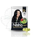 Nisha Natural Henna Based Hair Color (Natural Black) 10GM Pack of 10 Beauty & Personal Care Nisha