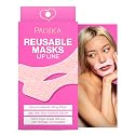 Pacifica Beauty Reusable Lip Line Mask, Skincare, Silicone Mask, For Fine Lines and Wrinkles, Lift and Firm, Pair with Serum, Storage Tin Included Beauty & Personal Care Pacifica