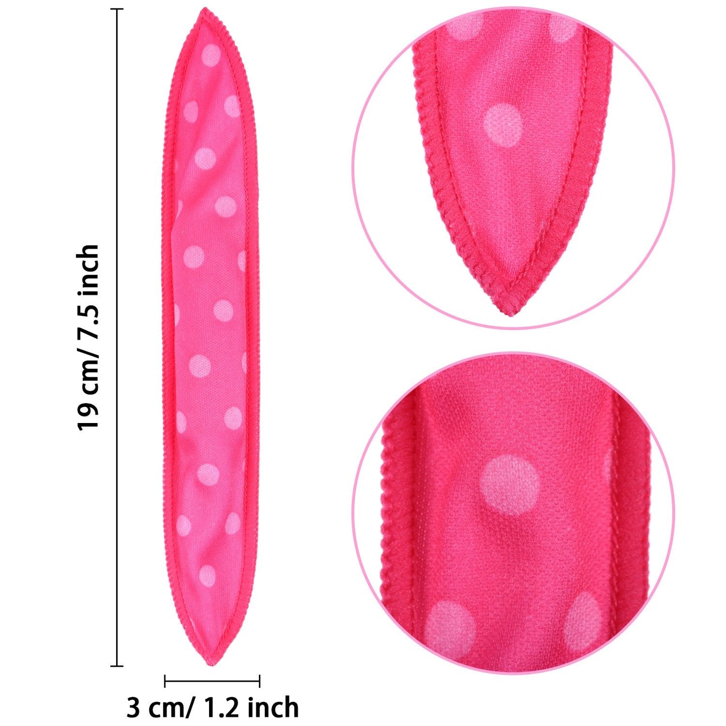 Bememo 40 Pieces Soft Curlers Hair Rollers Overnight Heatless Pillow Rollers for Hair Satin Sponge Curlers to Sleep in No Heat for Long Short Styling Beauty & Personal Care Bememo