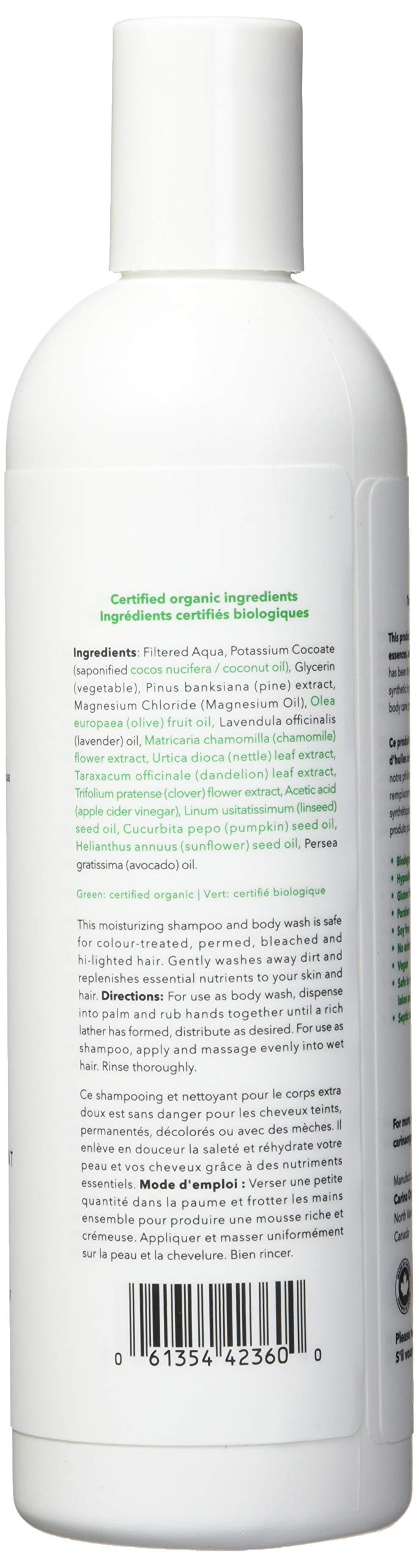 Carina Organics Lavender Shampoo & Body Wash Beauty & Personal Care Carina Organics