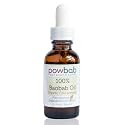 powbab 100% Baobab Oil Cold Pressed, Raw Essential Organic Body Oil for Hair and Nail. Face Cleansing Skincare Moisturizer from Baobab Seeds. African Beauty & Personal Care powbab