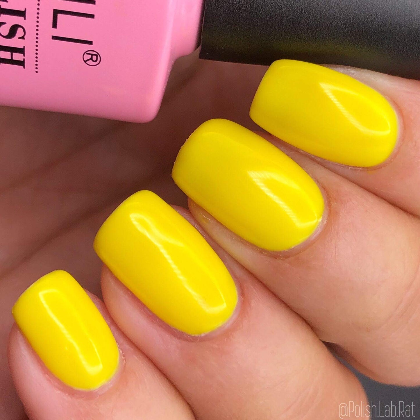 AIMEILI Soak Off U V LED Hema Free Neon Yellow Gel Nail Polish Cruelty Free Vegan Gel Polish - Neon Canary Translucent Yellow (052) 10ml Beauty & Personal Care AIMEILI