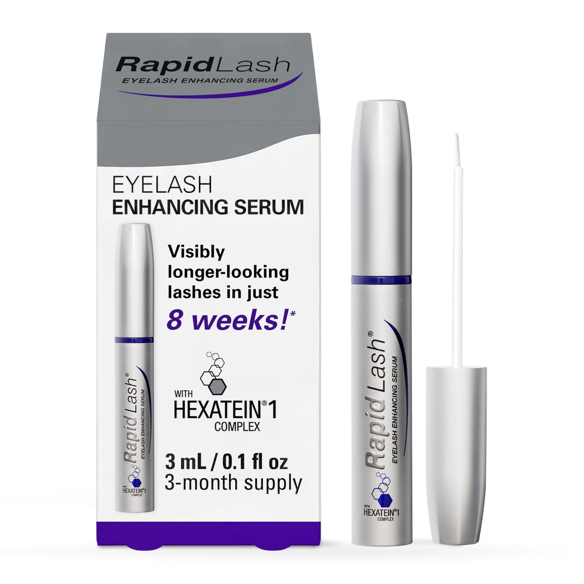 RapidLash Eyelash Enhancing Serum - 2 Month Supply, 3mL
