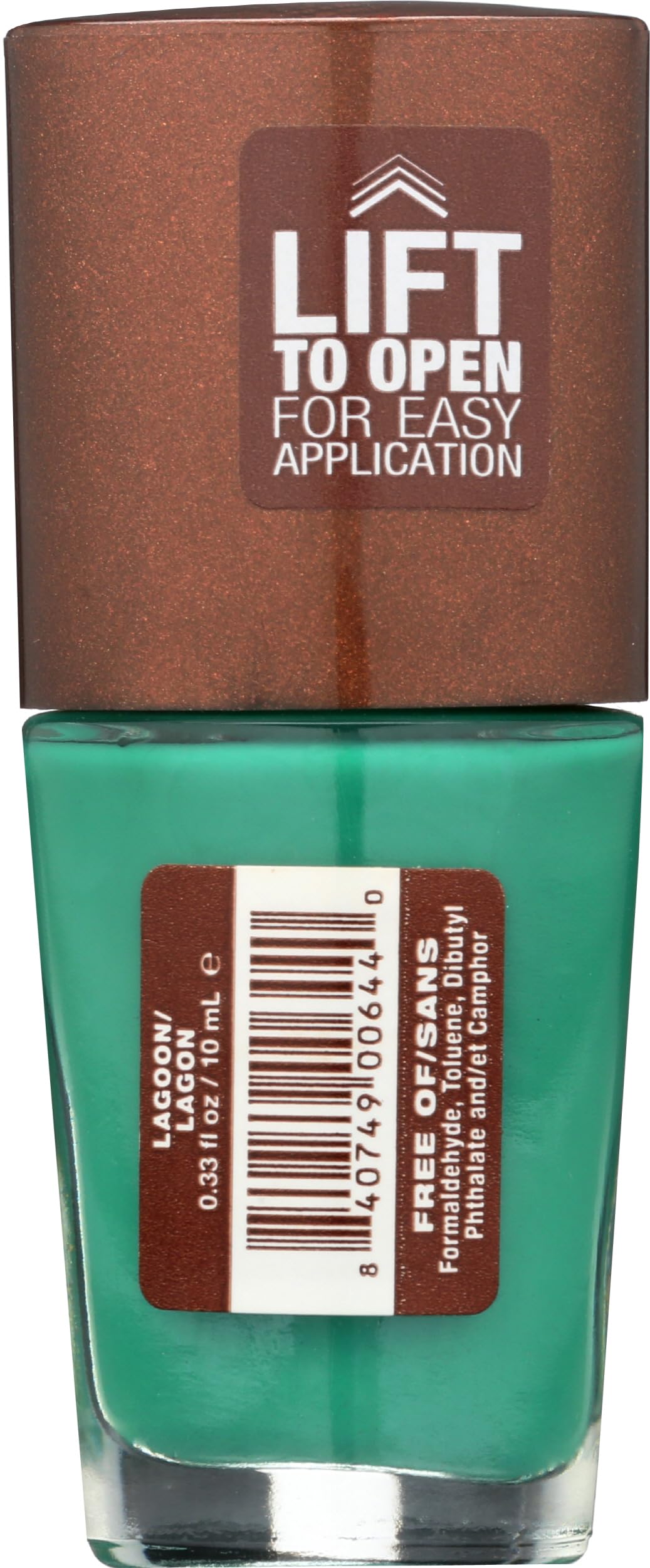 Mineral Fusion Nail Polish, Lagoon, 0.33 Ounce