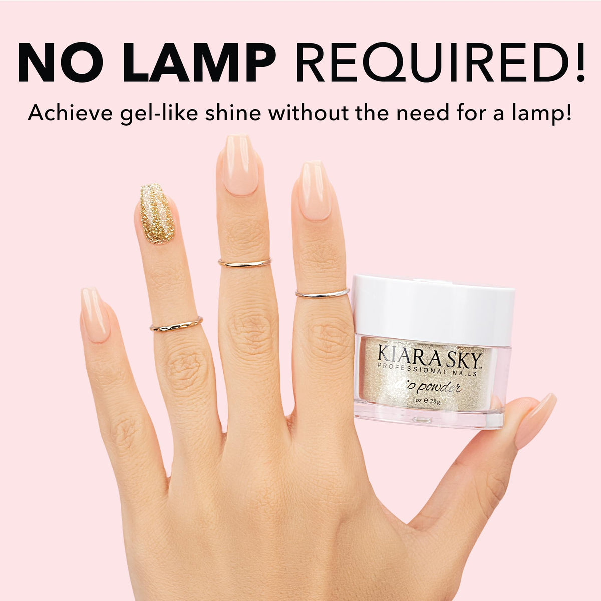 KIARA SKY Dip Top Coat for Nail Dip Powder | Step 4 Dip Powder Nail Essential Top Coat | Ultra-shiny Top Coat | No Lamp Needed | Cruelty-Free