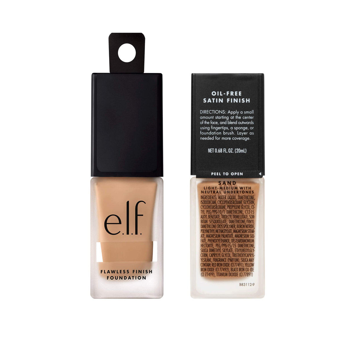 Flawless Finish Foundation, Lightweight Oil Free, Sand, 0.68 Fl Oz Beauty & Personal Care e.l.f.