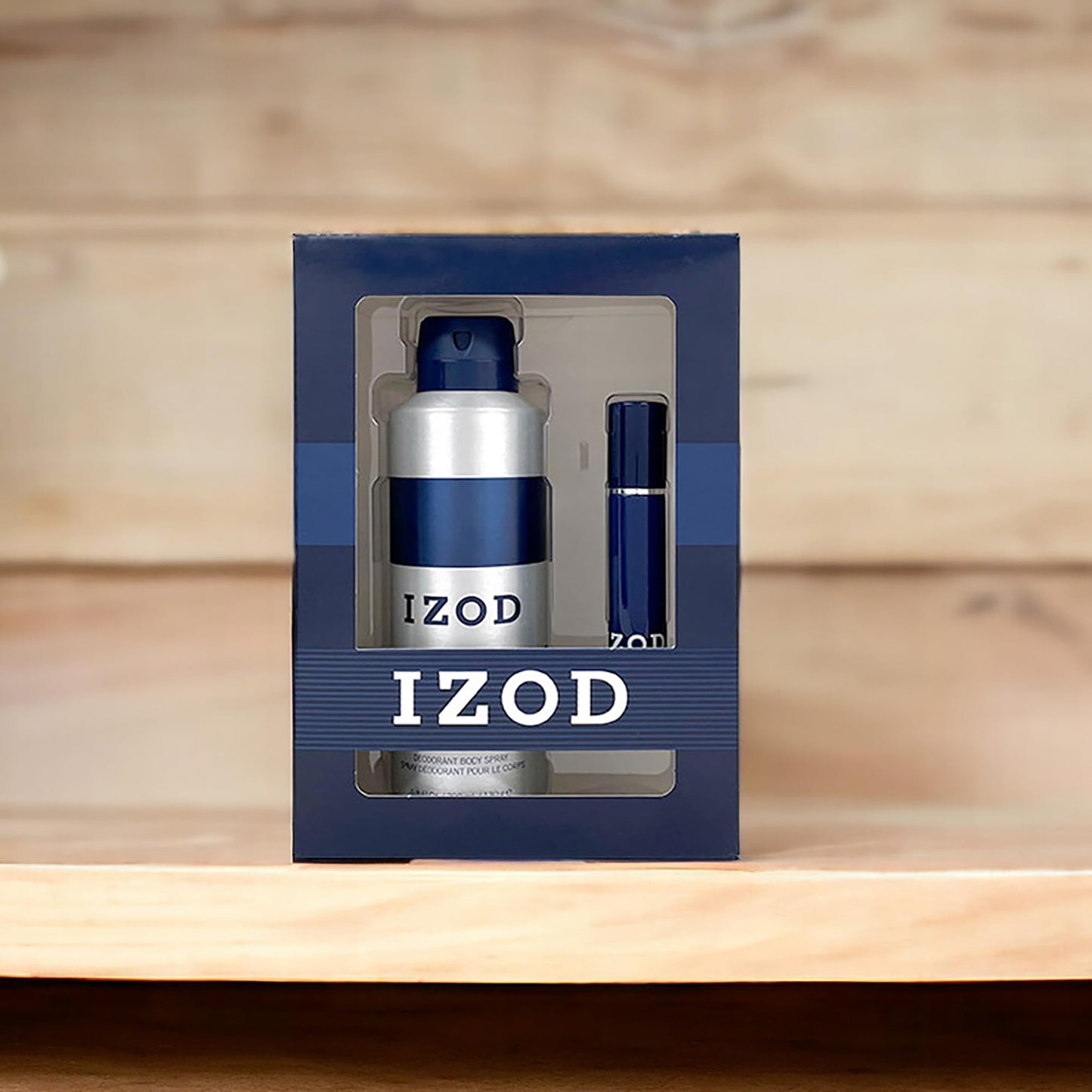 IZOD Blue Collection .5 Oz Eau De Toilette + 6.8 Body Spray Beauty & Personal Care IZOD