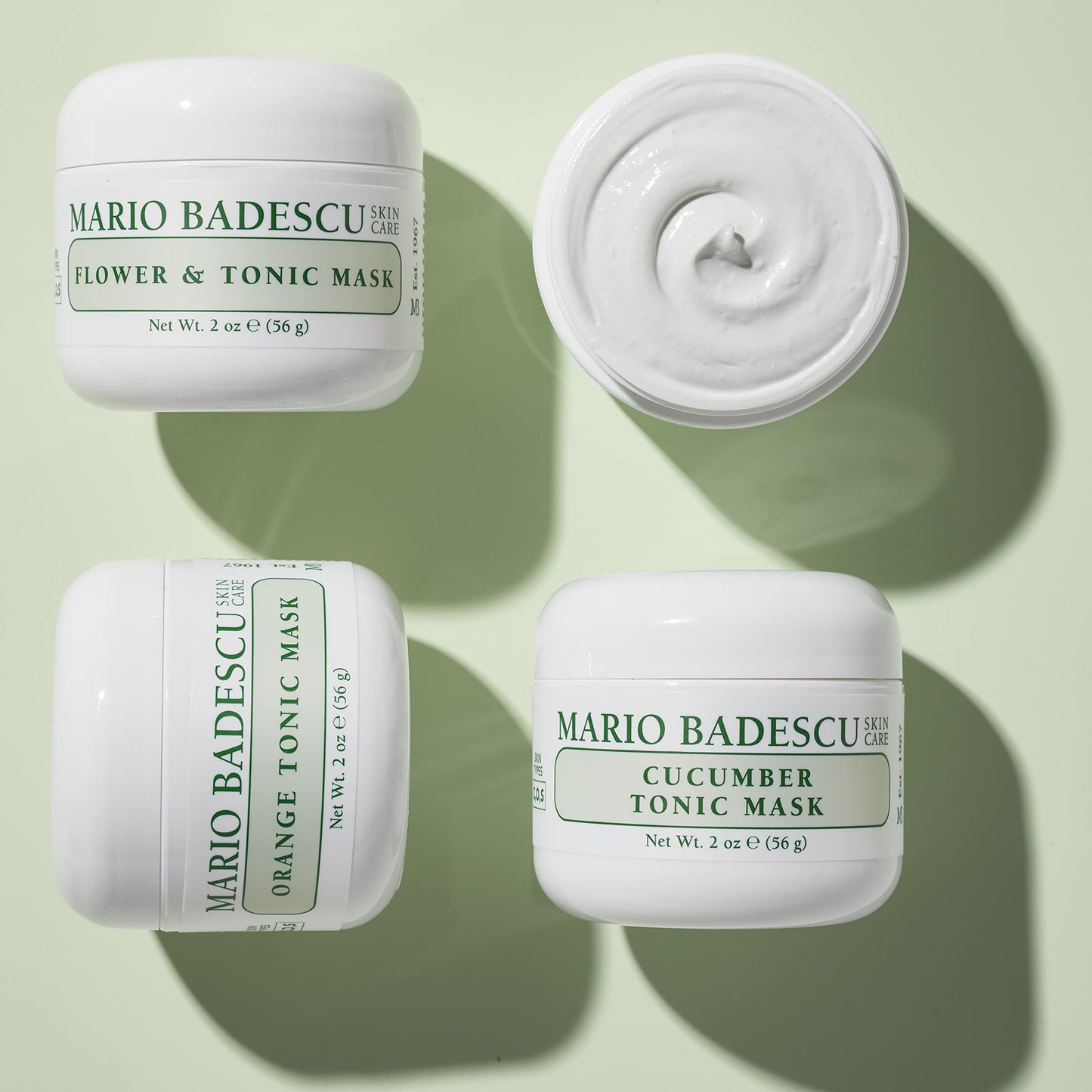 Mario Badescu Purifying Cucumber Tonic Facial Mask - Powerful Deep Cleansing Clay Mask for Congested Skin - Pore Minimizer for Face - Ideal Beauty & Personal Care Mario Badescu