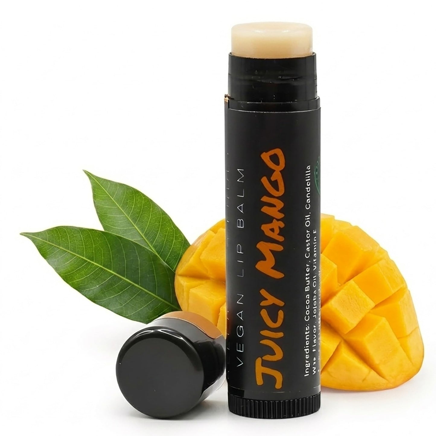 UNCHAPPED Vegan Lip Balm - All Natural and Free of Beeswax, Soy, Nut, and Top 9 Food Allergens (Mango) Beauty and Personal Care UNCHAPPED