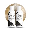 Adore Semi Permanent Hair Color (010 Crystal Clear) (2 Pack) | Vegan & Cruelty-Free Hair Dye | No Ammonia, No Peroxide, No Alcohol | 4 Fl Oz Beauty & Personal Care Adore