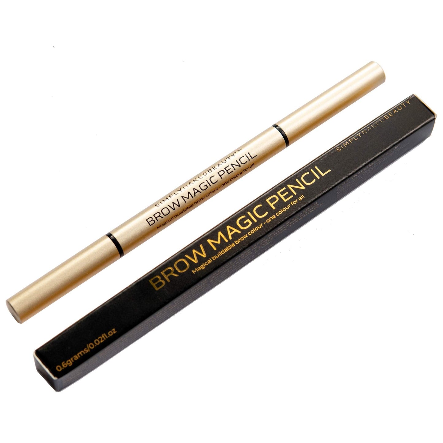Simply Naked Beauty Brow Master - Magic Brow colour pencil | Buildable Mineral Brown Eyebrow Pencil kit. Eye makeup for dramatic brows. Suits any skin Beauty & Personal Care SNB