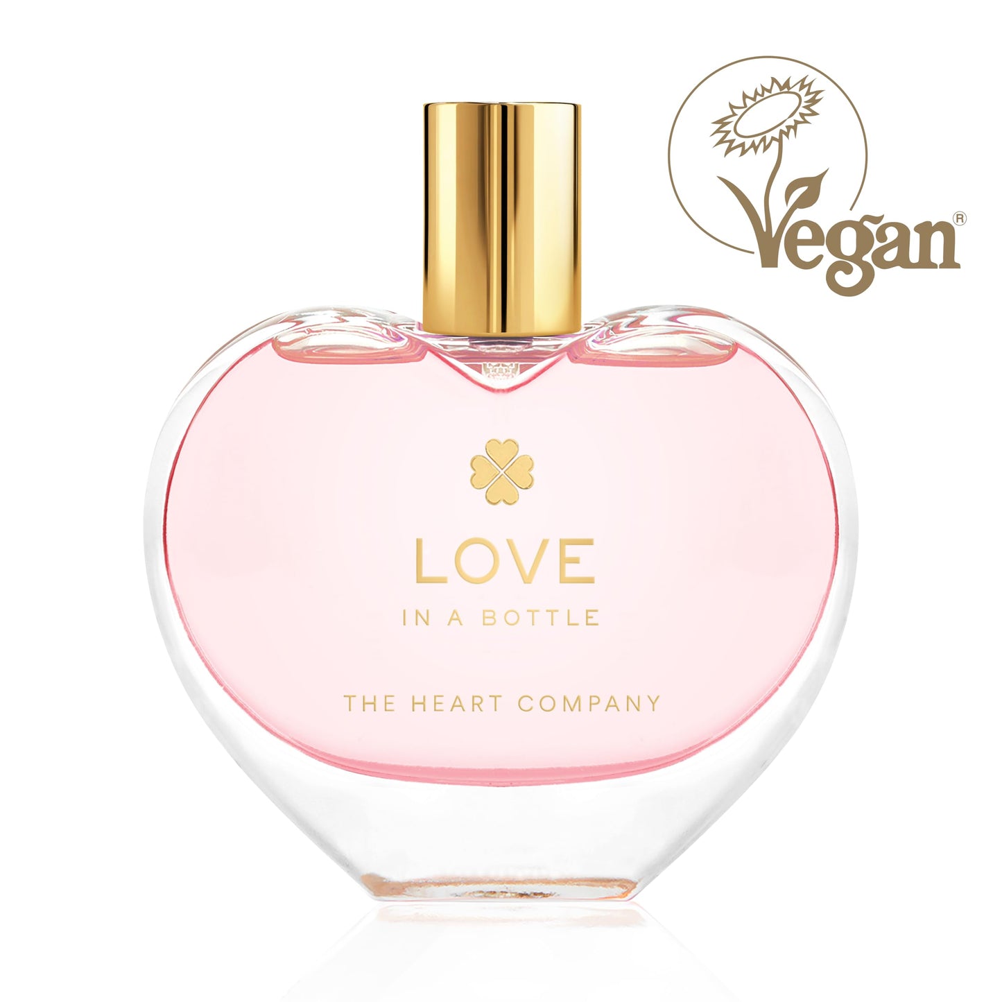 THE HEART COMPANY LOVE in a bottle | Floral & Sweet Perfume for Women | Vegan & Eco-friendly Women's Eau de Parfum | Romantic Fragrance for Her - 75ml Beauty & Personal Care THE HEART COMPANY