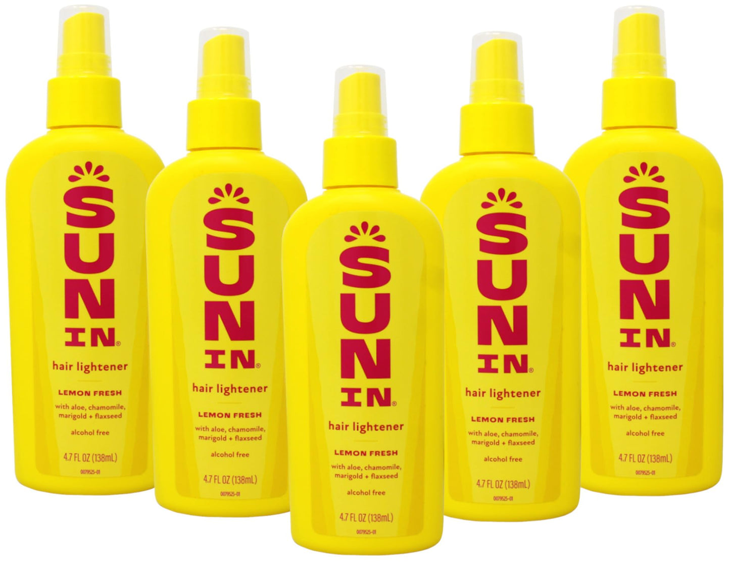 Sun-In Hair Lightener Spray Lemon Fresh 4.70 oz (Pack of 5) Beauty & Personal Care Sun In