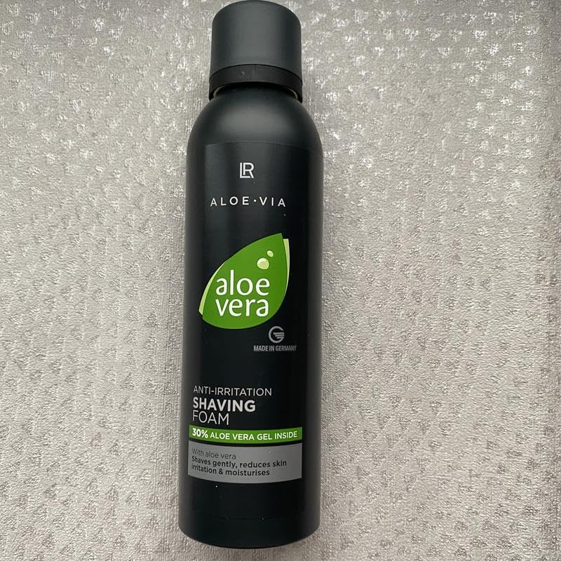 LR Health&Beauty Aloe Via Aloe Vera Anti Irritation Shaving Foam Men Skin Day Care 200 ml./6.7 fl.oz. Beauty and Personal Care LR Health & Beauty