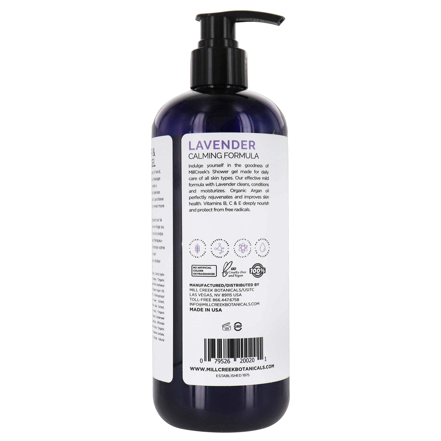 Mill Creek Lavender 2-In-1 Shower & Shave Gel, Parabens Free, 14 Fluid Ounces (Pack Of 3) Beauty & Personal Care Mill Creek