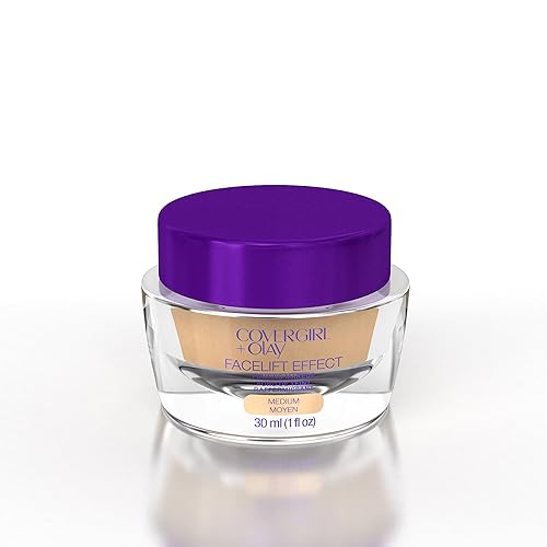 COVERGIRL+Olay FaceLift Effect Firming Makeup Medium 350, 1 oz, Old Version (packaging may vary) Beauty & Personal Care COVERGIRL