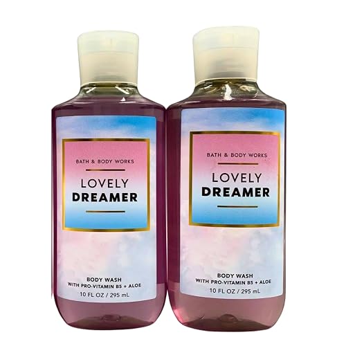Bath & Body Works Shower Gel, Set of 2 Bottles, Each Bottle 10oz (Lovely Dreamer) Beauty & Personal Care Bath & Body Works