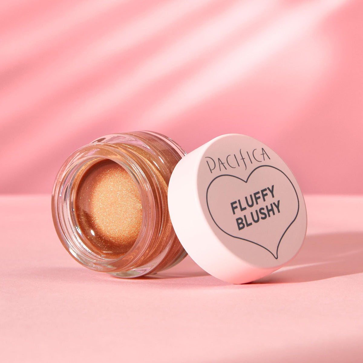 Pacifica Fluffy Blushy Cream Blush - Face Makeup - Fluffy Soft Pink 2-in-1 Whipped Blush for Cheeks & Lips, Air-Whipped Mousse Texture, Hydrating