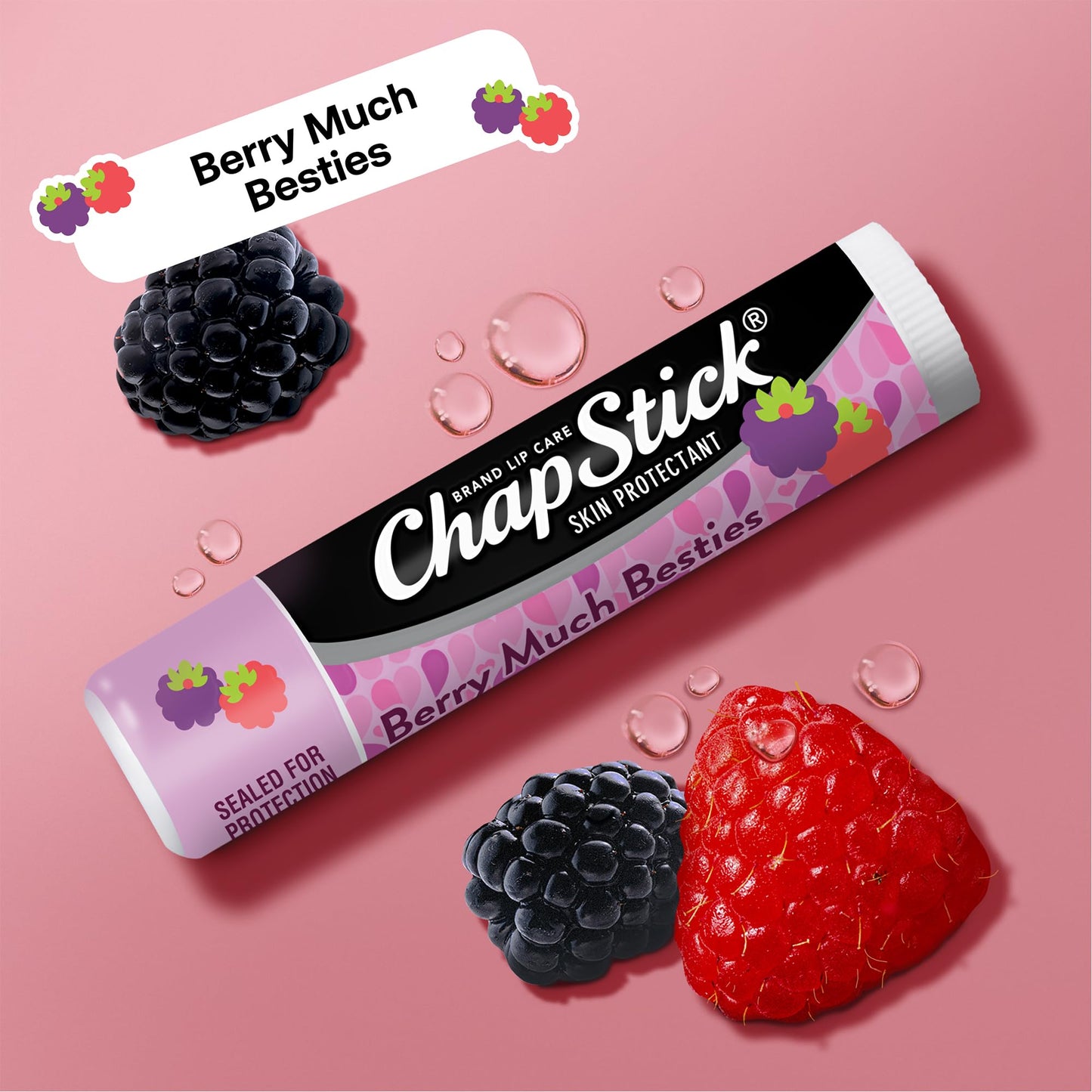 ChapStick Sweet Valentine Gift Lip Balm, Hydrating & Moisturizing Lip Care For Dry, Chapped Lips, Limited Edition Flavors, 3 Pack Variety, 0.15 OZ EA Beauty & Personal Care ChapStick