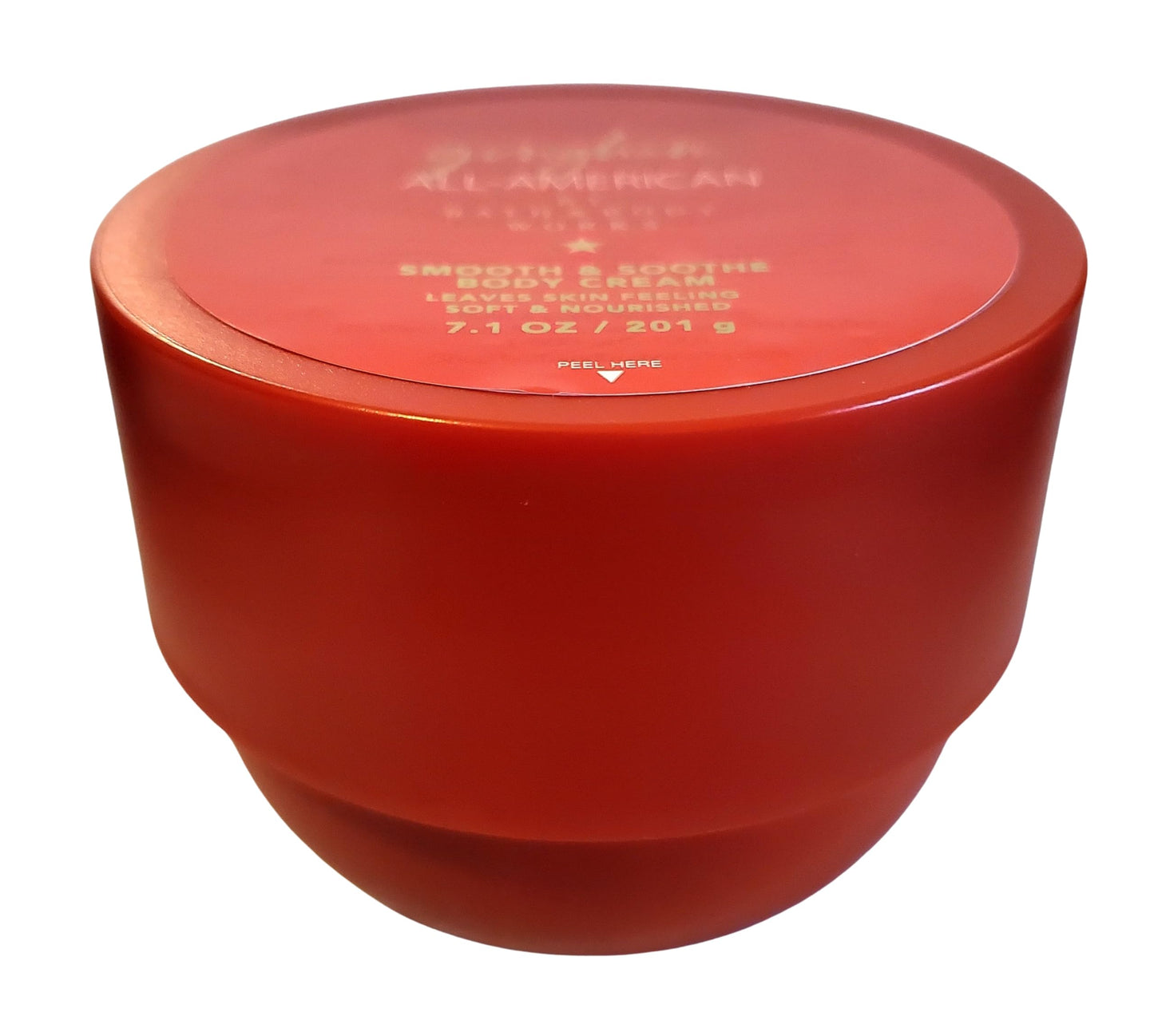 Bath and Body Works All American Gingham Womens Smooth and Soothe Whipped Body Cream in a Jar Beauty & Personal Care Bath & Body Works