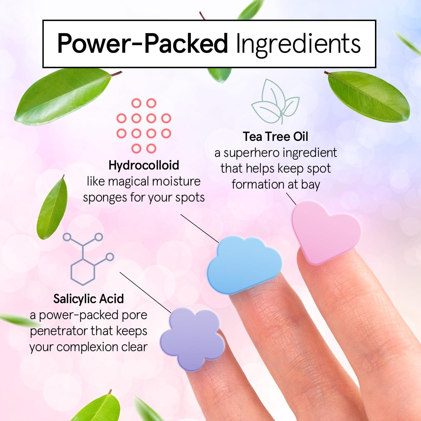 grace & stella Award Winning Pore Strip - Pimple Patches for Face - Hydrocolloid Acne Patches - Absorbs Zits, Reduces Redness - Cute Patches Beauty & Personal Care grace & stella