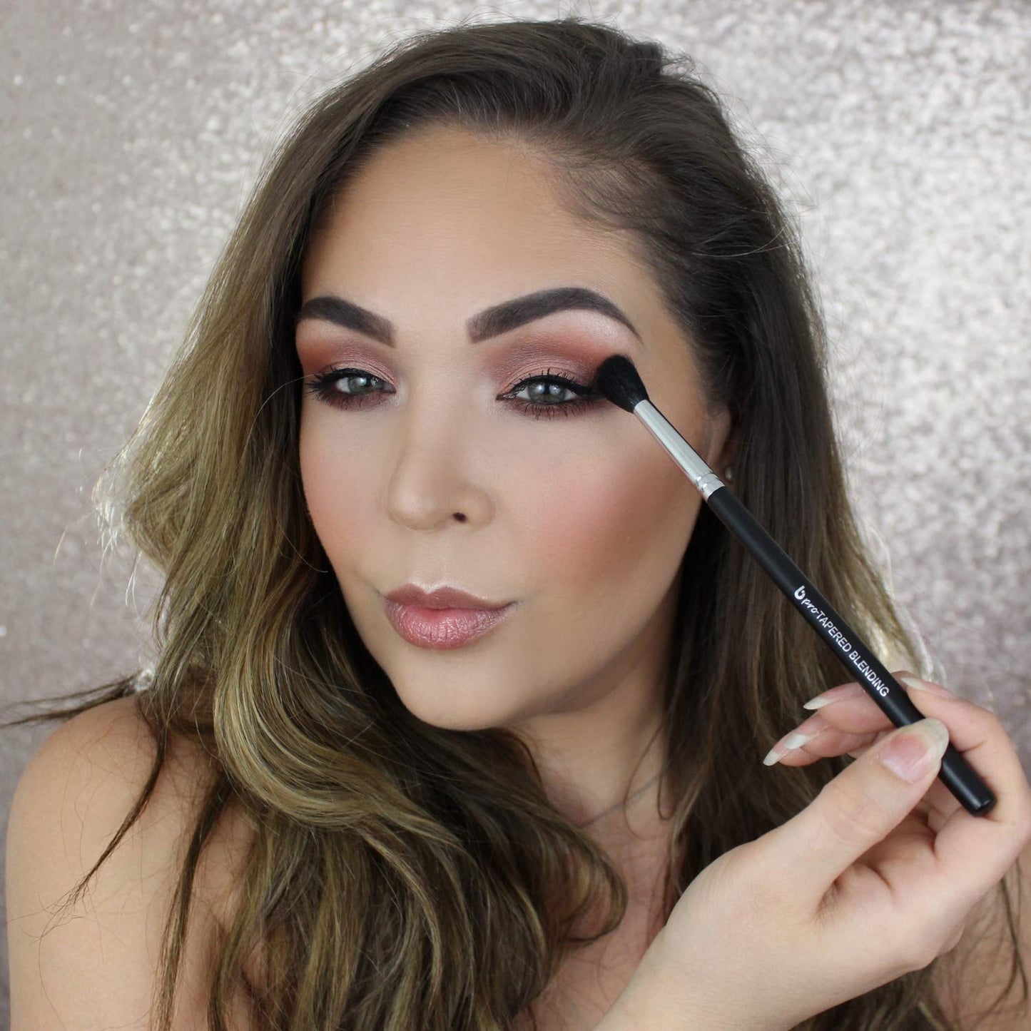 Tapered Blending Eyeshadow Makeup Brush - Beauty Junkees Professional Eye Shadow Blender Make Up Brush with Soft Fluffy Natural Hair Dome Bristles Beauty & Personal Care Beauty Junkees