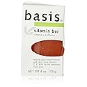 Basis Vitamin Soap Bar Cleans and Softens -- 4 oz Beauty & Personal Care Basis