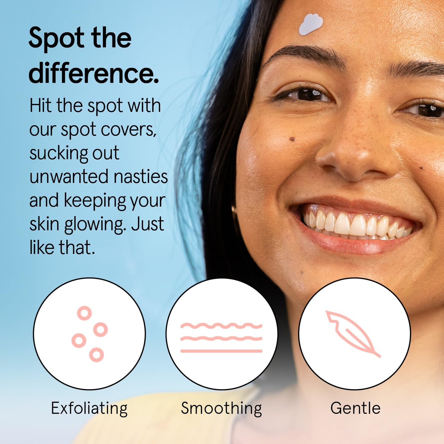 grace & stella Award Winning Pore Strip - Pimple Patches for Face - Hydrocolloid Acne Patches - Absorbs Zits, Reduces Redness - Cute Patches Beauty & Personal Care grace & stella