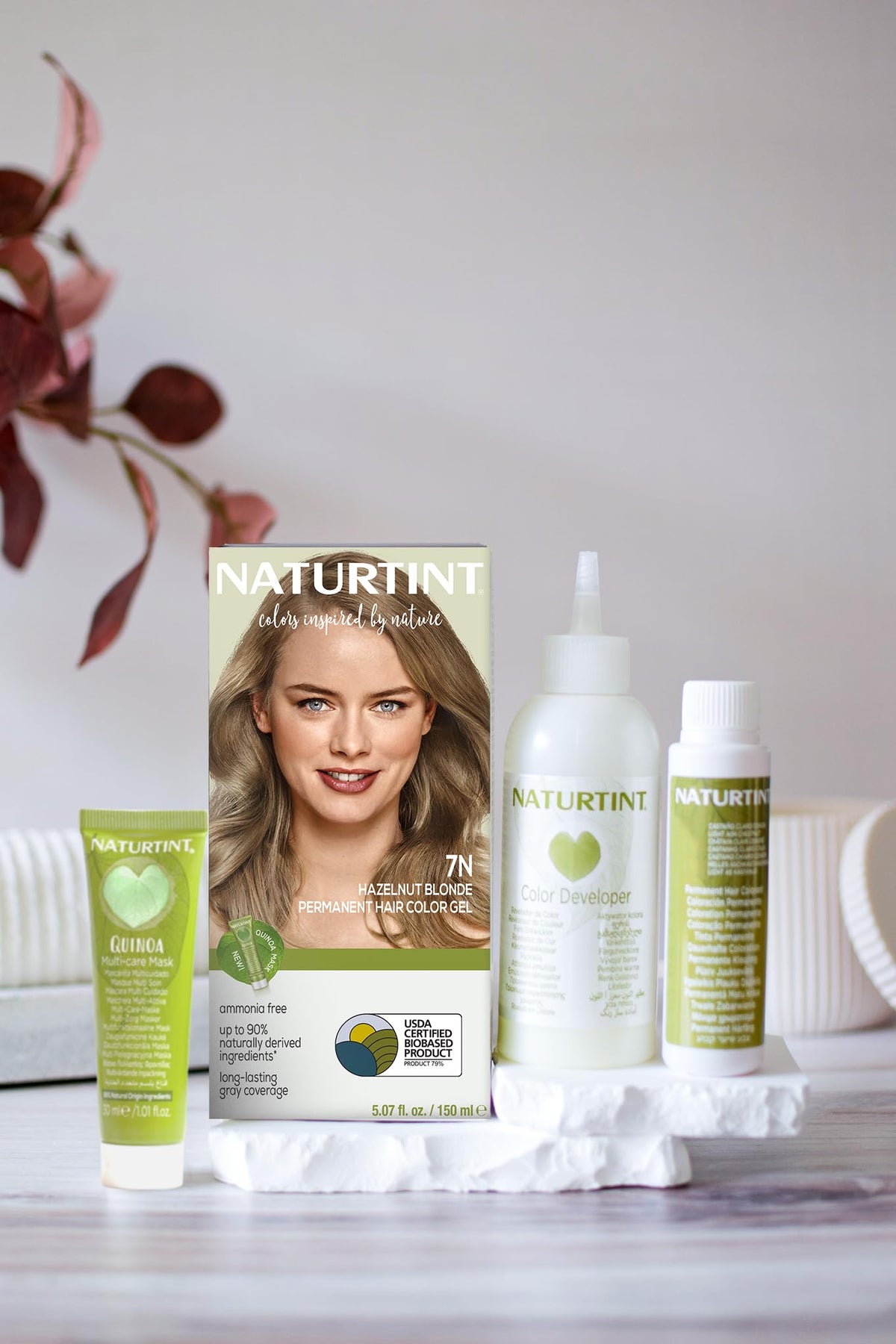 Naturtint 7N Hazelnut Blonde Permanent Hair Color (Pack of 1), Ammonia Free, Vegan, Cruelty Free, up to 100% Gray Coverage, Long Lasting Results Beauty & Personal Care Naturtint