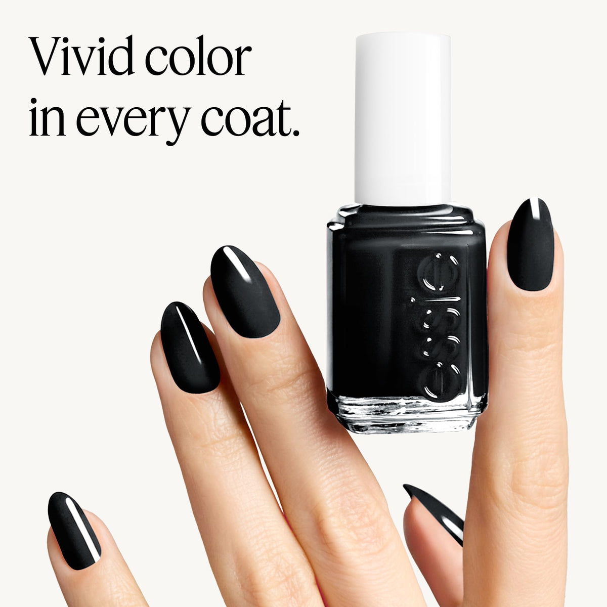 essie Salon-Quality Nail Polish, Vegan, Silver Glitter, Set In Stones, 0.46 fl oz