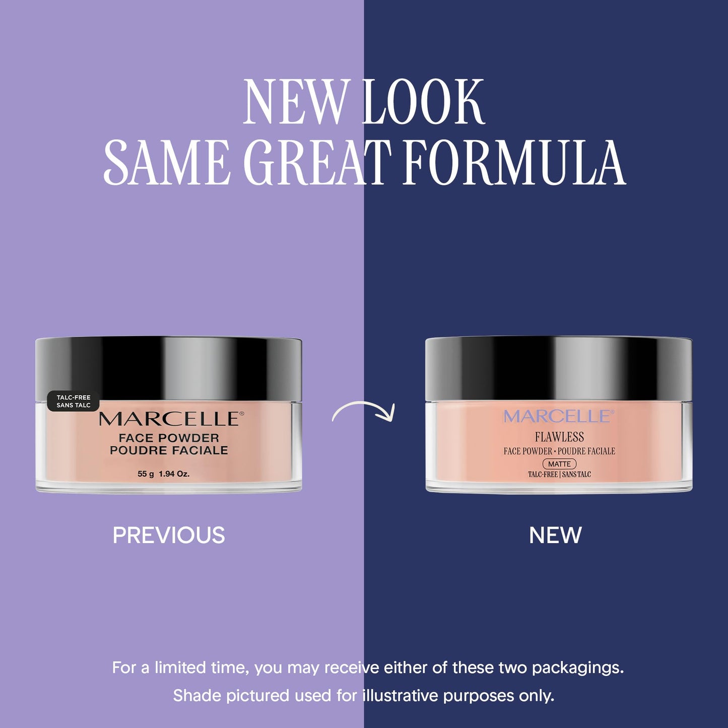 Marcelle Loose Setting Face Powder, Medium Translucent, Talc-Free, Mattifying, Natural & Smooth Finish, Flawless Complexion, Long-Lasting Beauty & Personal Care MARCELLE