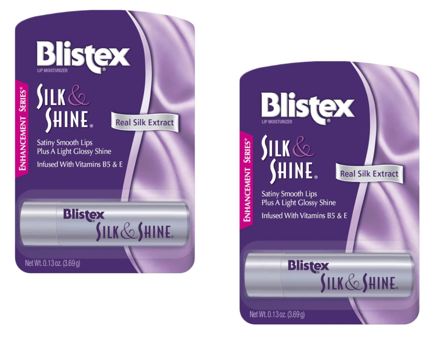 Blistex Silk & Shine Lip Moisturizer 0.13 oz Pack of 2 Beauty and Personal Care Blistex