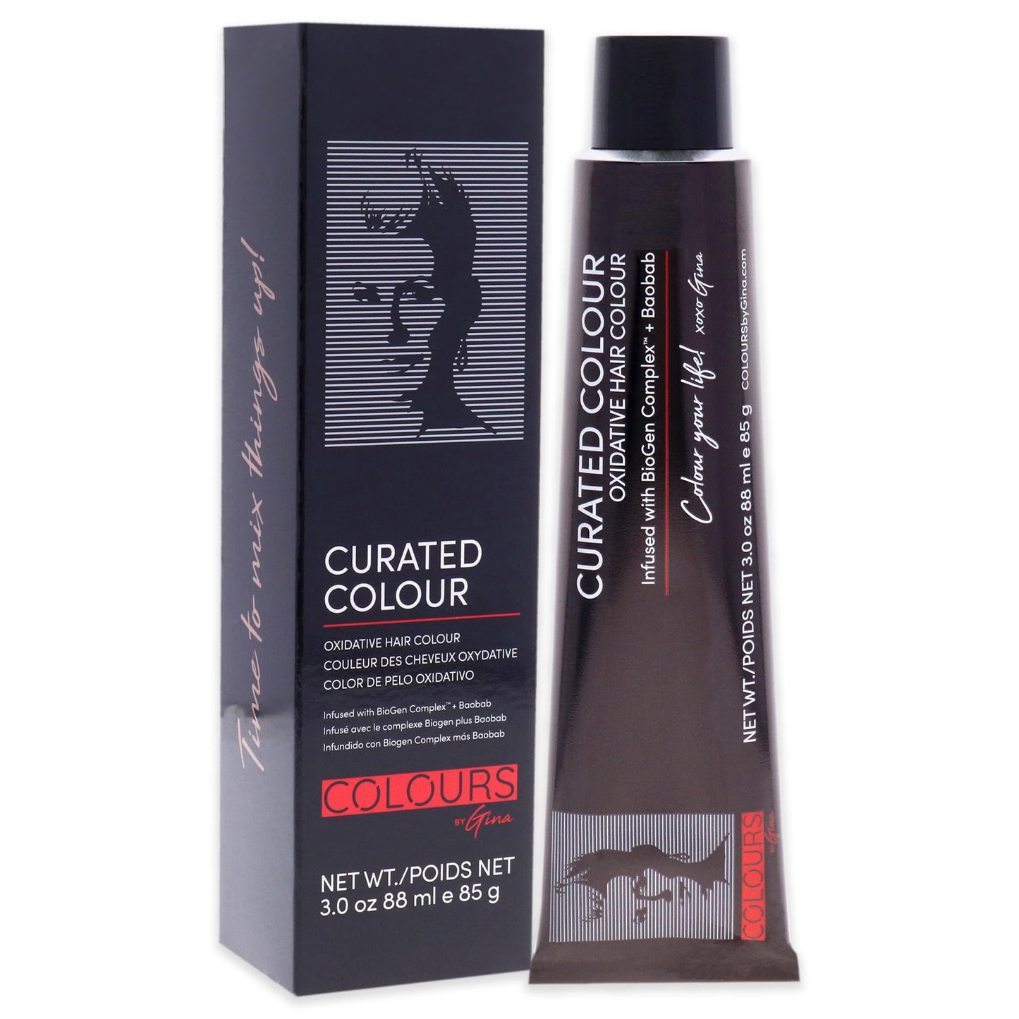 Colours By Gina Curated Colour - 5.32-5GV Light Beige Brown by Colours By Gina for Unisex - 3 oz Hair Color Beauty & Personal Care Colours By Gina