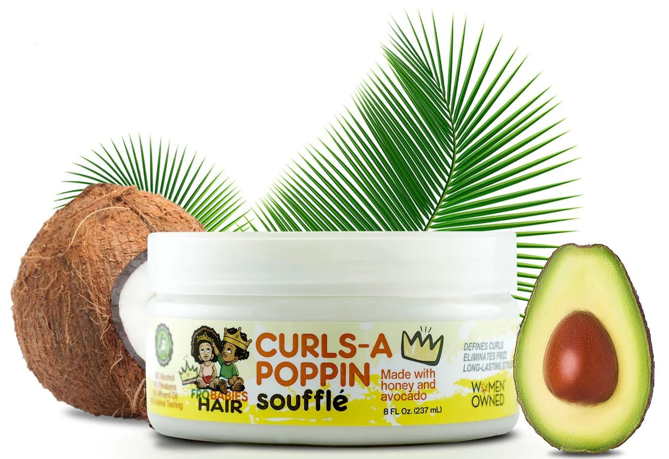 FroBabies Hair Curls-A Poppin Soufflé 8oz Beauty & Personal Care FroBabies Hair