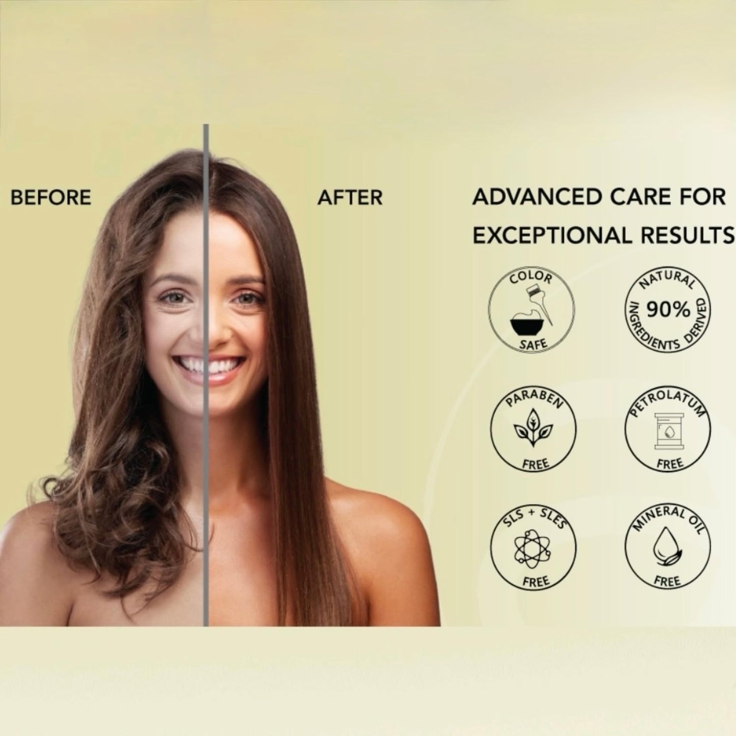 Aeterna VITA Intense Repair Keratin Shampoo for Dry Damaged Hair | Thyme, Ginseng Root Extract | Color-Safe - 250 ml Beauty & Personal Care Aeterna