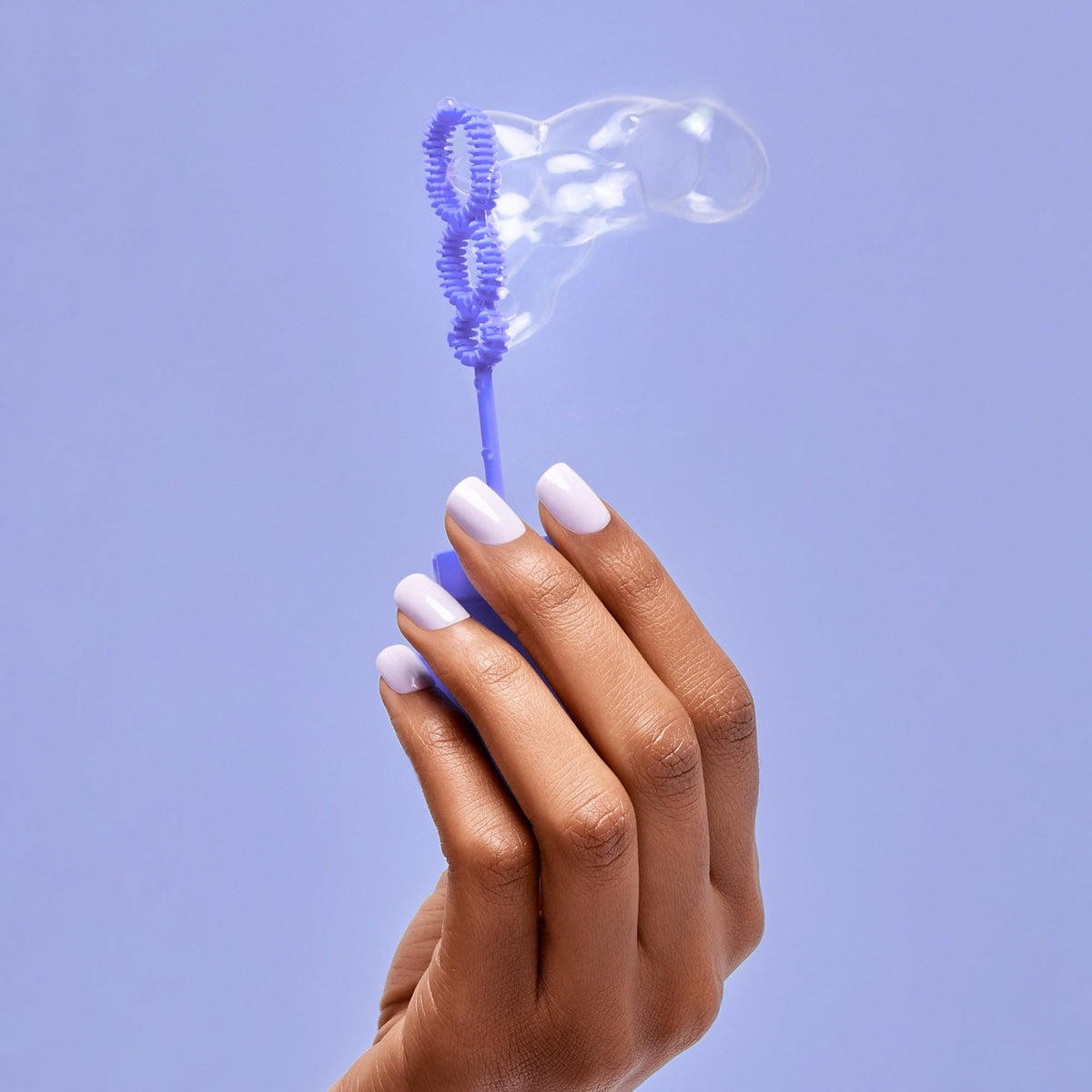 Kiss Impress Color Press-On Nails, Nail Kit, PureFit Technology, Short Length, “Picture Purplect”, Polish-Free Solid Color Manicure, Includes Prep