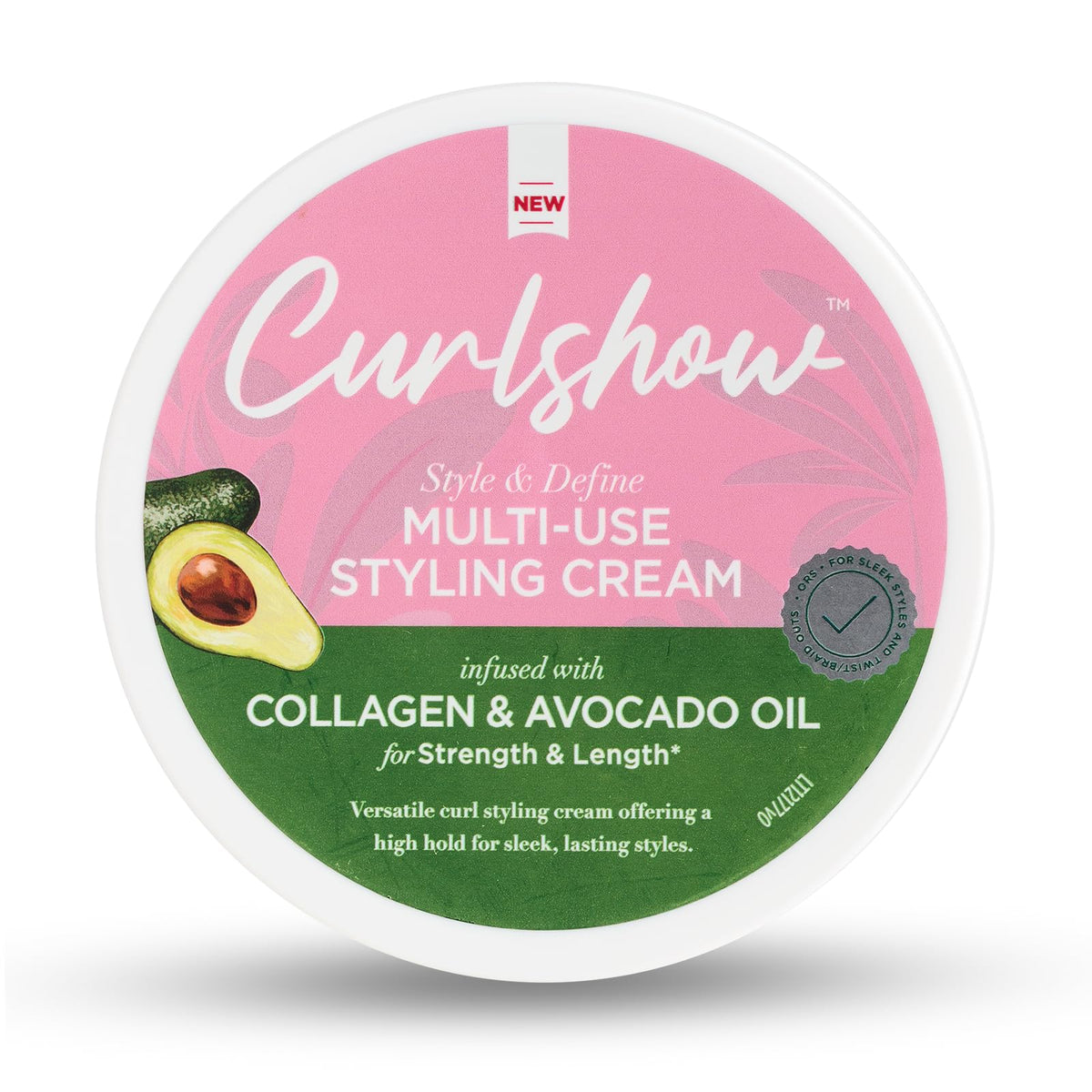 ORS Olive Oil Curlshow Multi-Use Styling Cream Infused with Collagen & Avocado Oil for Strength & Length (12.0 oz) Beauty & Personal Care ORS