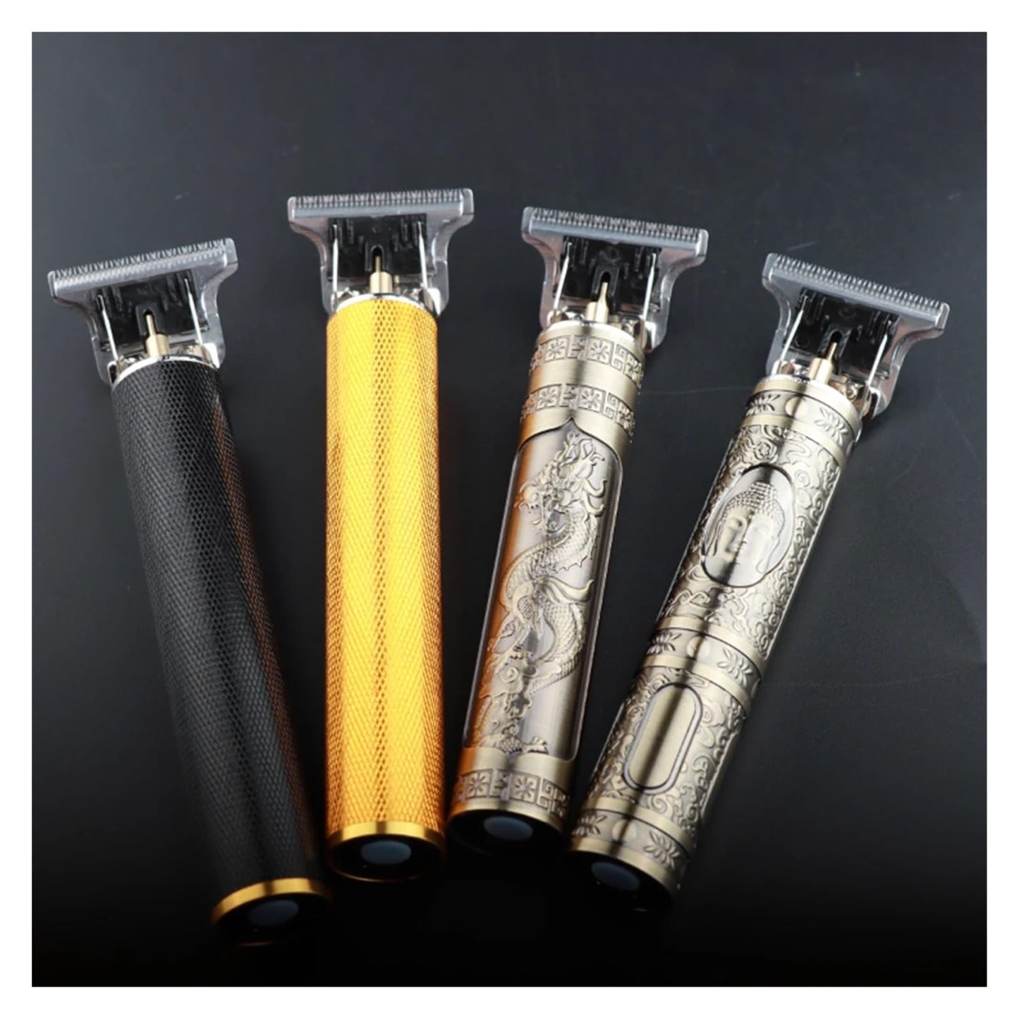 Razors Vintage T9 Hair Cutting Machine Men's Electric Shaver Rechargeable Hair Trimmer Beard Clipper Barber Hair(WaterProofBlack) Beauty and Personal Care EWKYLSEM