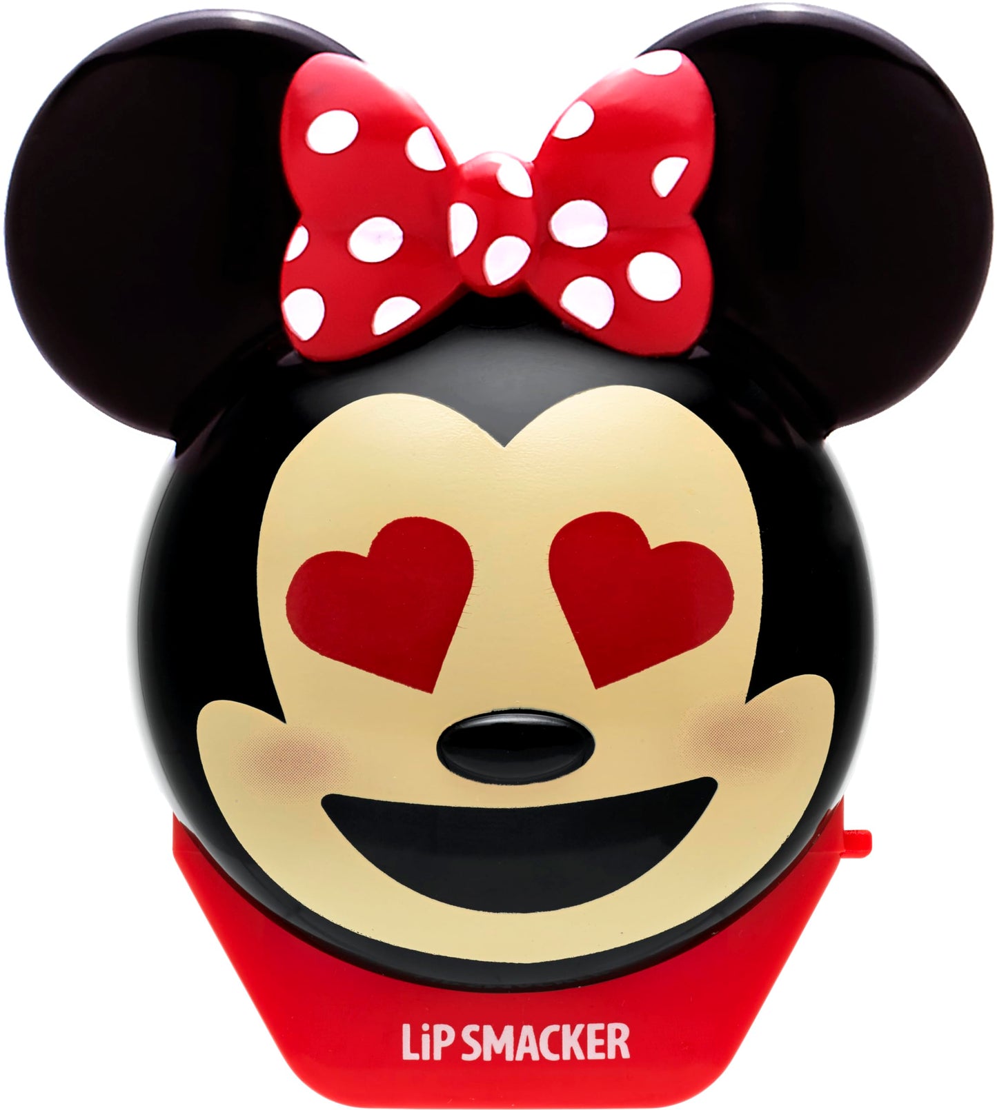 Lip Smacker Disney Minnie Mouse Emoji Lip Balm, Strawberry Lemonade Flavored, Clear, For Kids Beauty & Personal Care Lip Smacker
