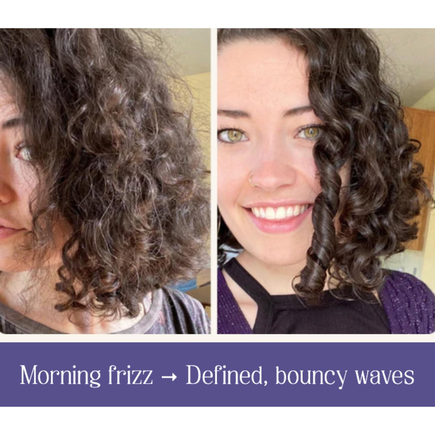 Bounce Better Wave Activator Leave in Conditioner Spray for Curly and Wavy Hair, Anti-Frizz Formula For Split Ends & Breakage Beauty & Personal Care BOUNCE STYLE