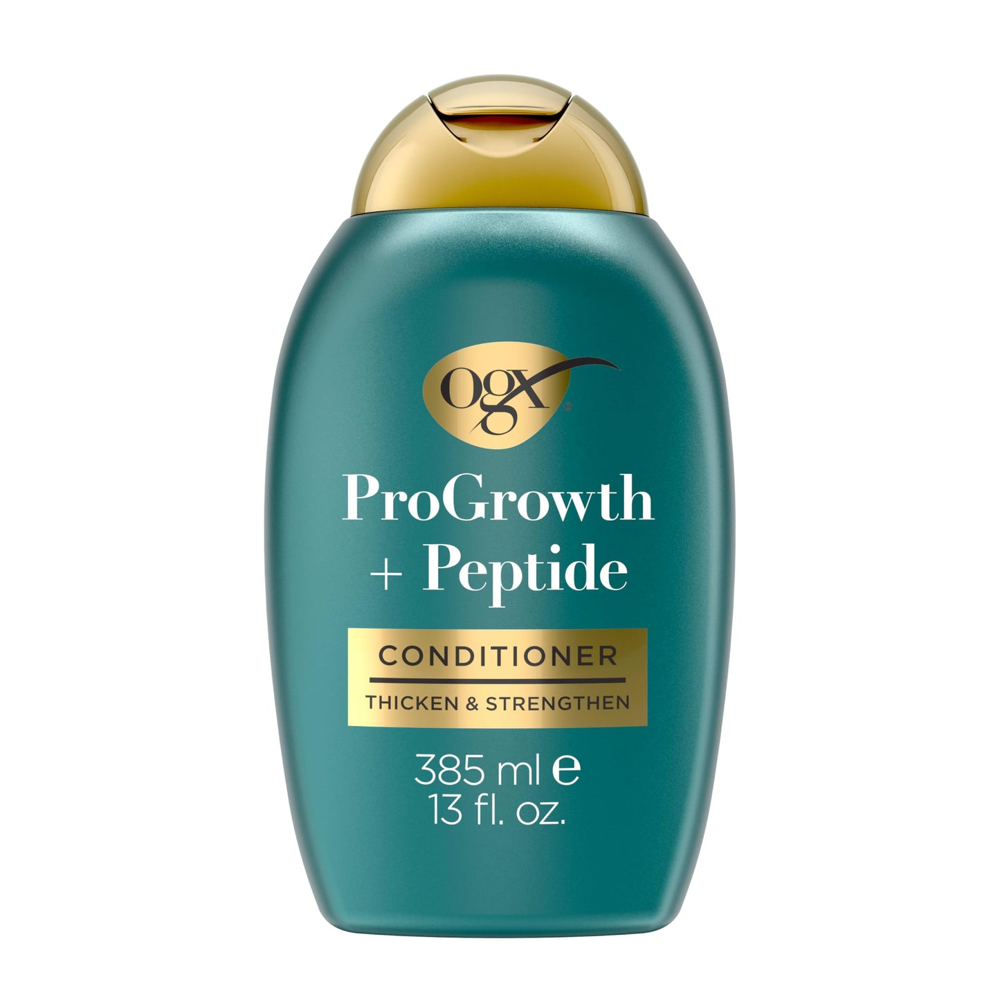OGX ProGrowth + Peptide Conditioner, Thickening Conditioner Moisturizes, Reinforces and Strengthens Hair to Reduce Hair Fall Due to Breakage*, 13 fl Beauty and Personal Care OGX