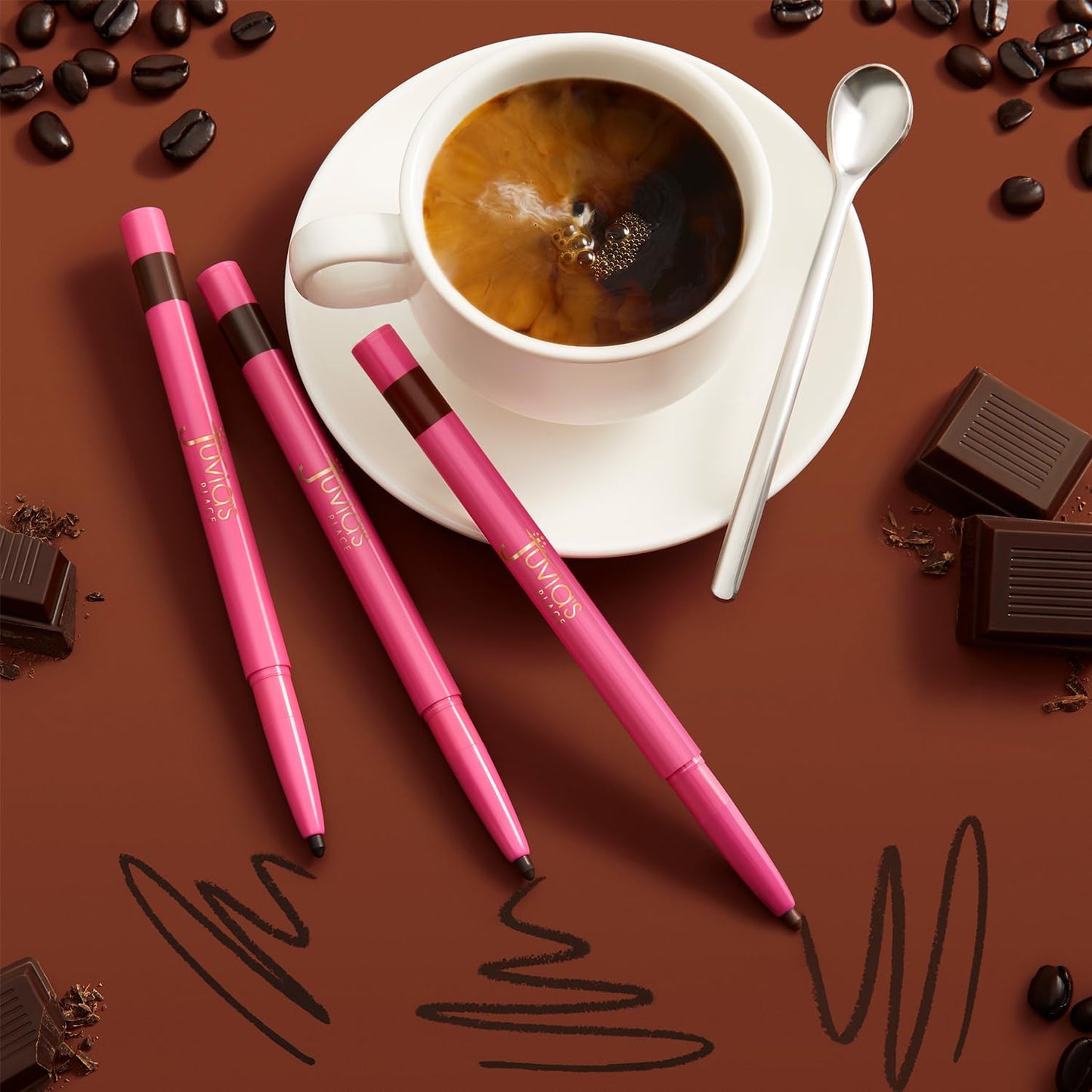 Juvia's Place Coffee Shop Luxe Lip Liner - Cocoa Latte - Colorstay Matte Finish Lip Pencil, Makeup for Natural Long Lasting Beauty and Sensational Beauty & Personal Care Juvia's Place