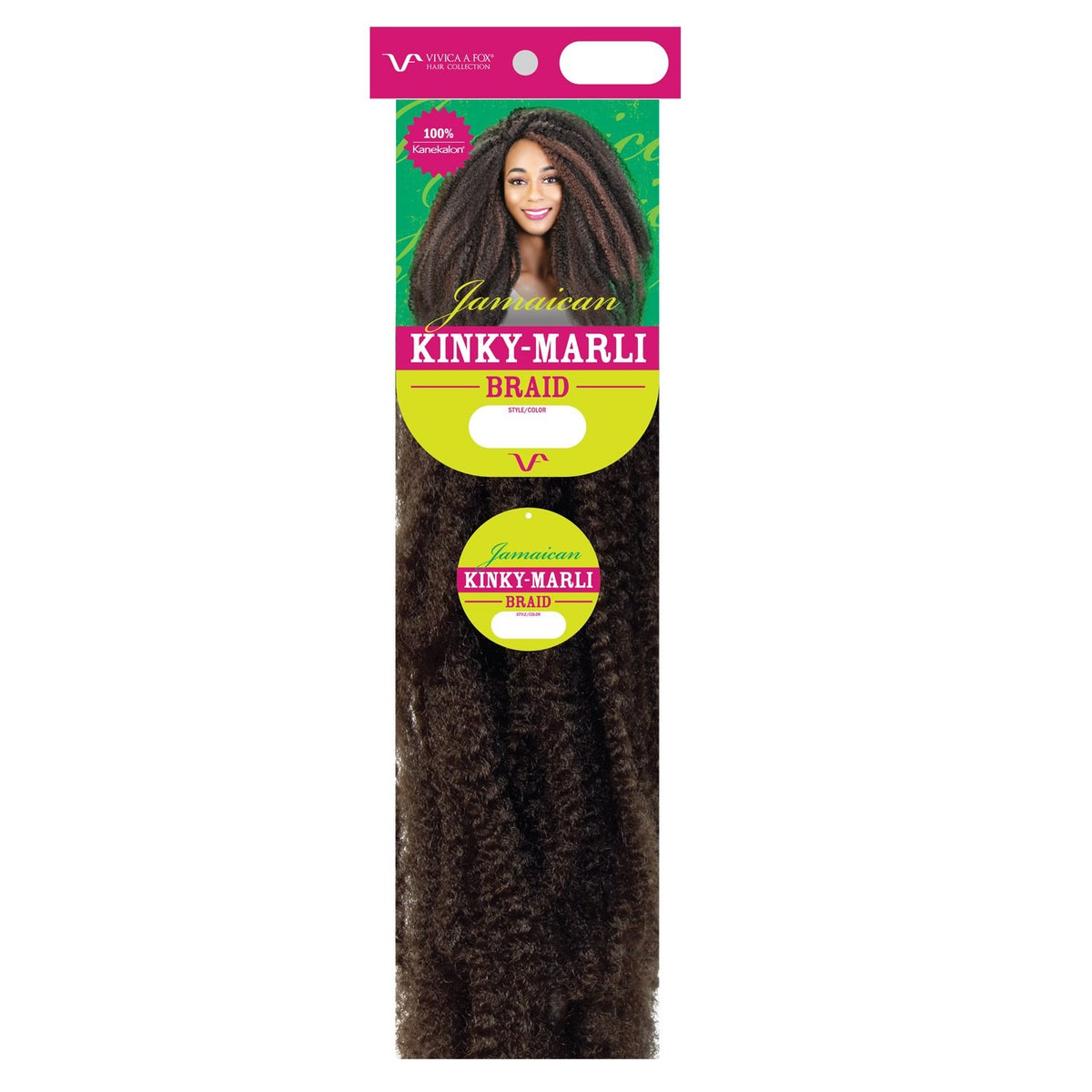 Vivica A. Fox Hair Collection KINKY JAMAICAN MARLI KANEKALON BRAID in Color 60