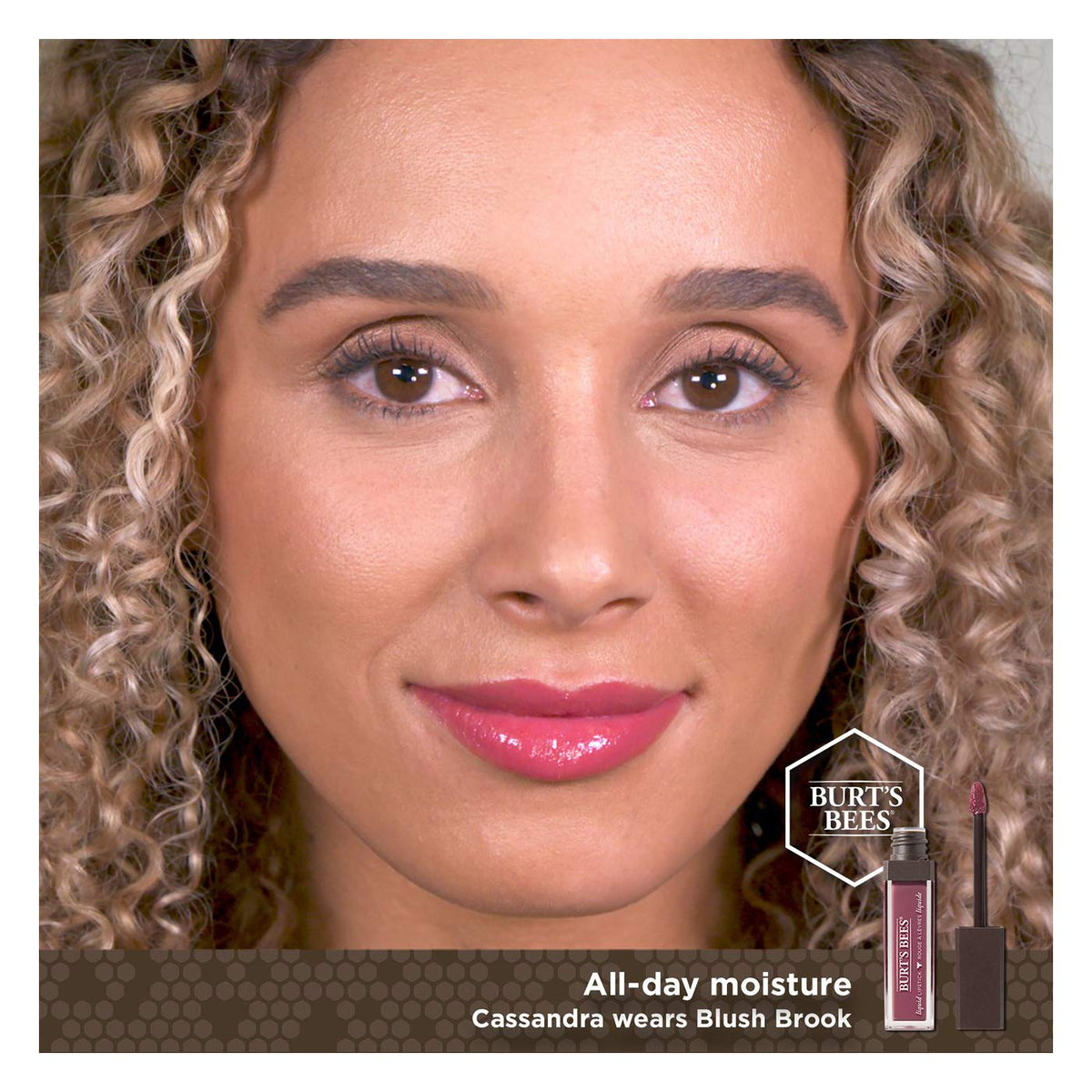Burt's Bees 100% Natural Moisturizing Liquid Lipstick, Blush Brook - 1 Tube Beauty & Personal Care Burt's Bees