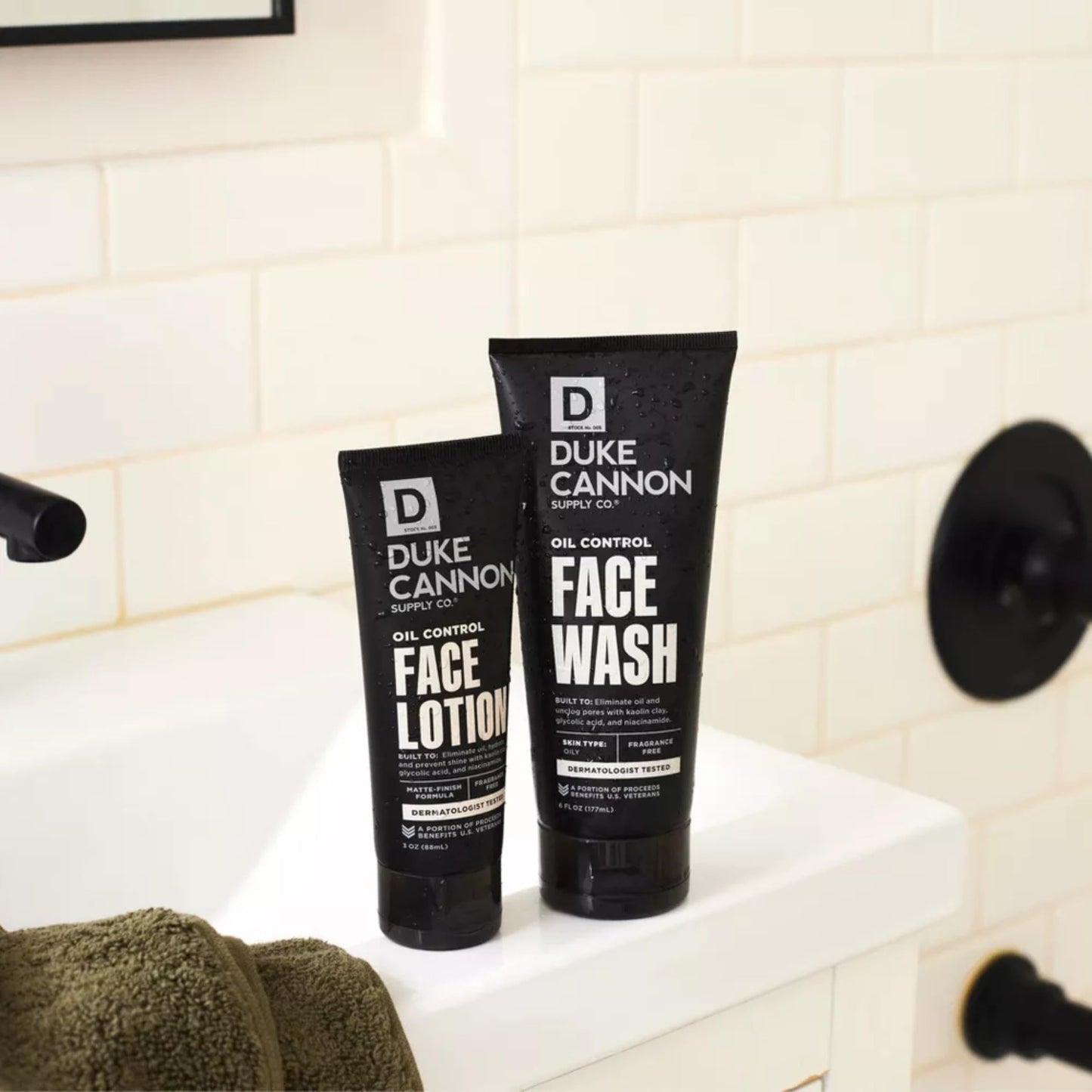 Duke Cannon Oil Control Face Wash Coil Miner, Fragrance free - 6 ounce Beauty & Personal Care Duke Cannon Supply Co.