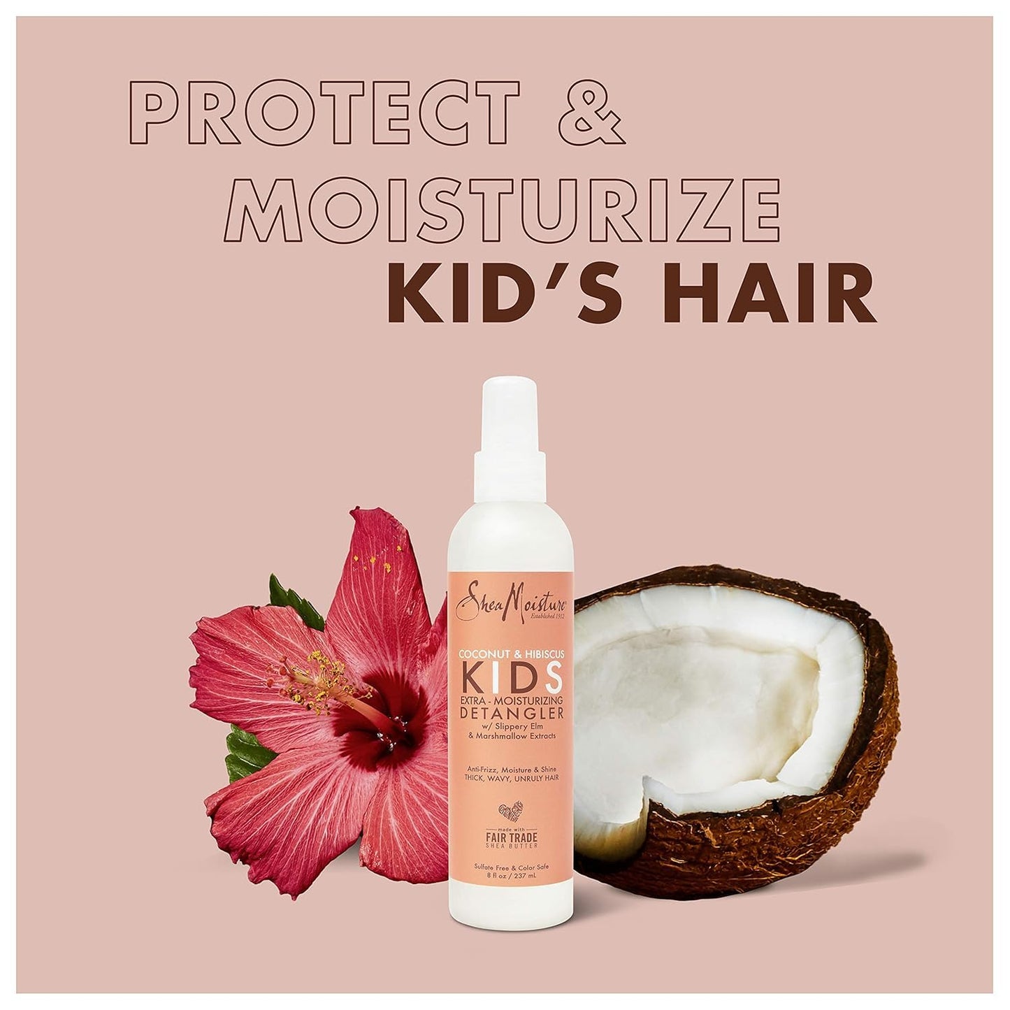 S/M COCO HIB KIDS DETANGLER 8OZ Beauty & Personal Care Shea Moisture